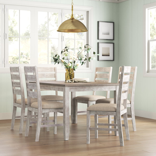 Antique-white-dining-room-set | Wayfair